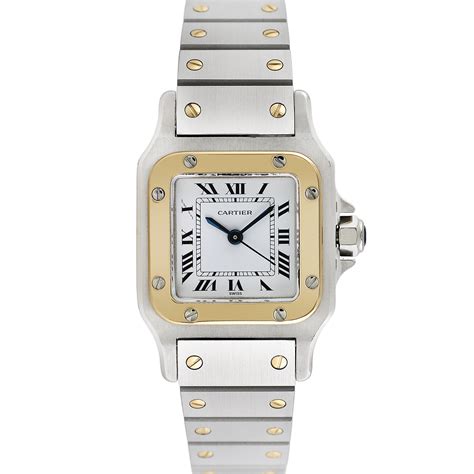 ladies cartier santos automatic|cartier santos watch size guide.